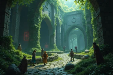 Labirynt Downa – Epicka Przygoda i Jej Bohaterowie